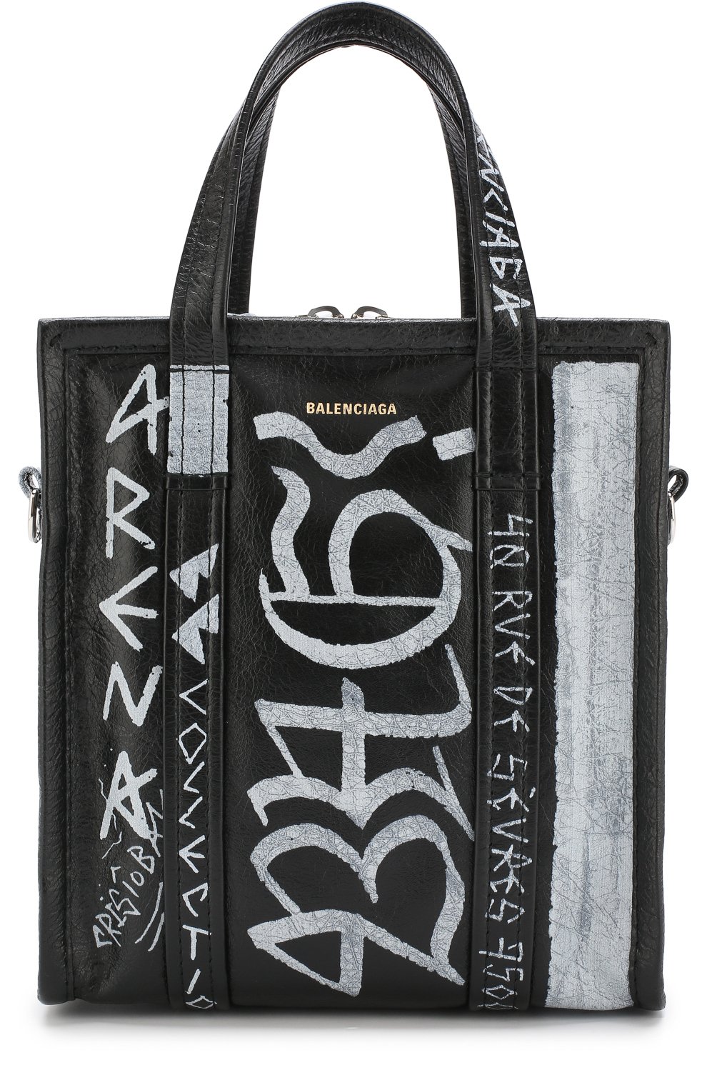Сумка graffiti bazar shopper xs BALENCIAGA, арт. 513989/0FE0N, фото 1