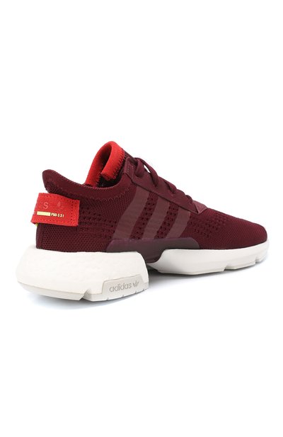 Текстильные кроссовки pod-s3.1 ADIDAS ORIGINALS бордового цвета по цене 7990 руб., арт. DB3541, фото 4 Текстильные кроссовки pod-s3.1 ADIDAS ORIGINALS, арт. DB3541, фото 4