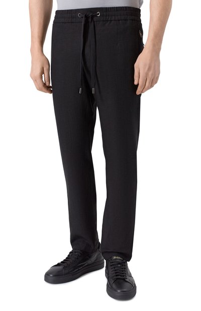 Льняные брюки DOLCE & GABBANA, арт. GVZAET/GG862, фото 3