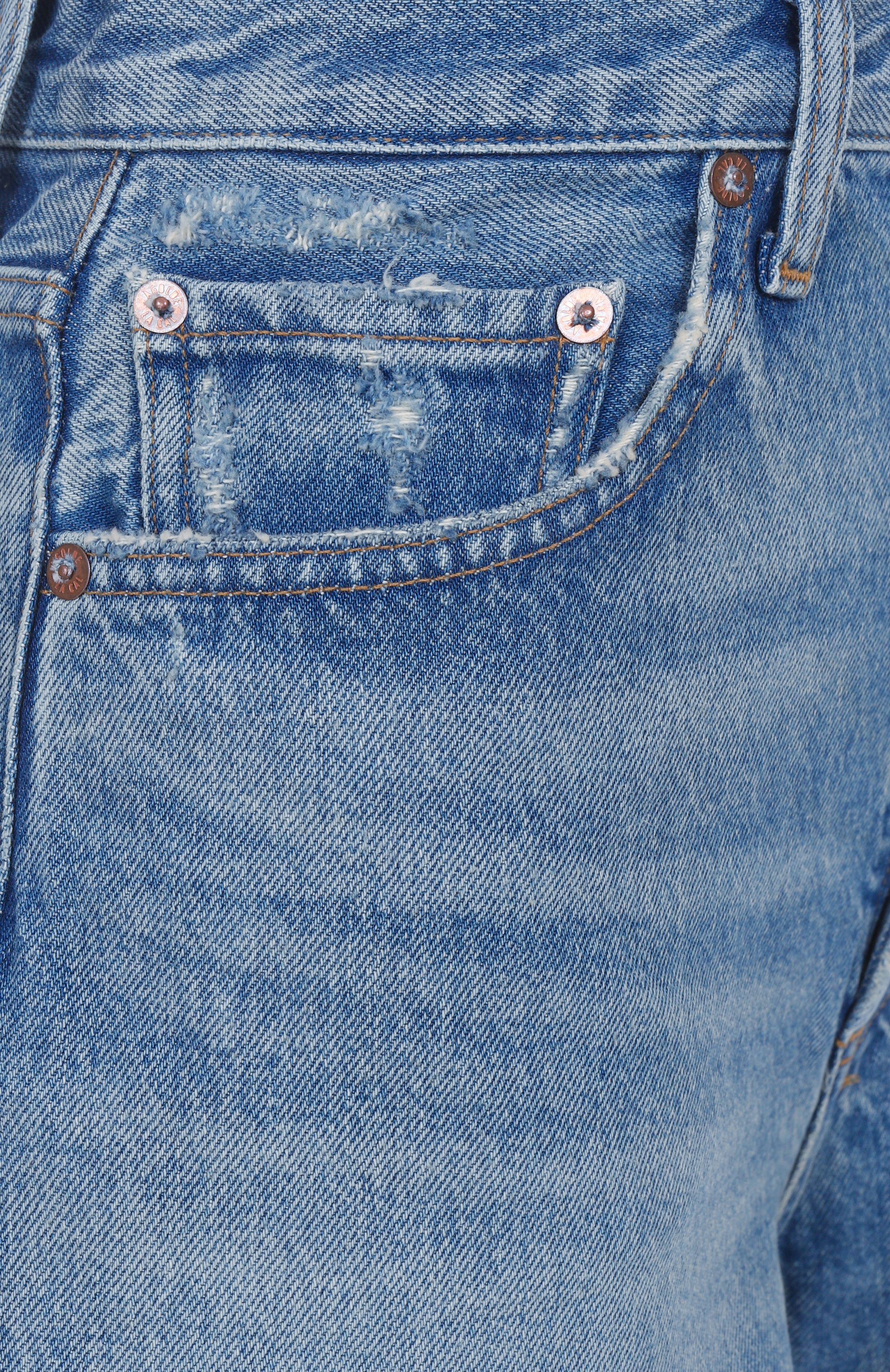 Джинсовые шорты AGOLDE, арт. A9237B1371, фото 6