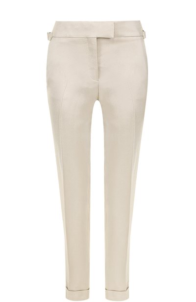 Укороченные брюки со стрелками и отвор отами TOM FORD, арт. PAW072-FAX232, фото 1