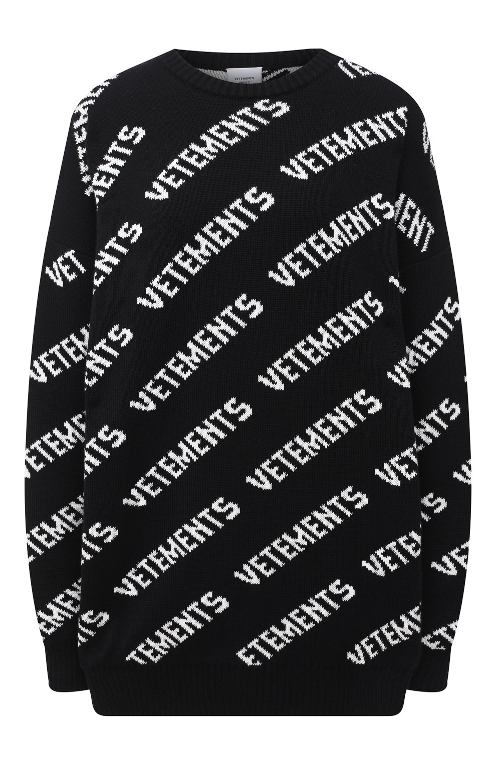 Свитер из хлопка и кашемира VETEMENTS, арт. UAH21KN047 1050/W, фото 1