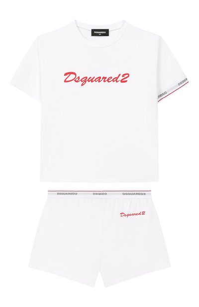 Хлопковая пижама DSQUARED2, арт. DQ3246/D008J