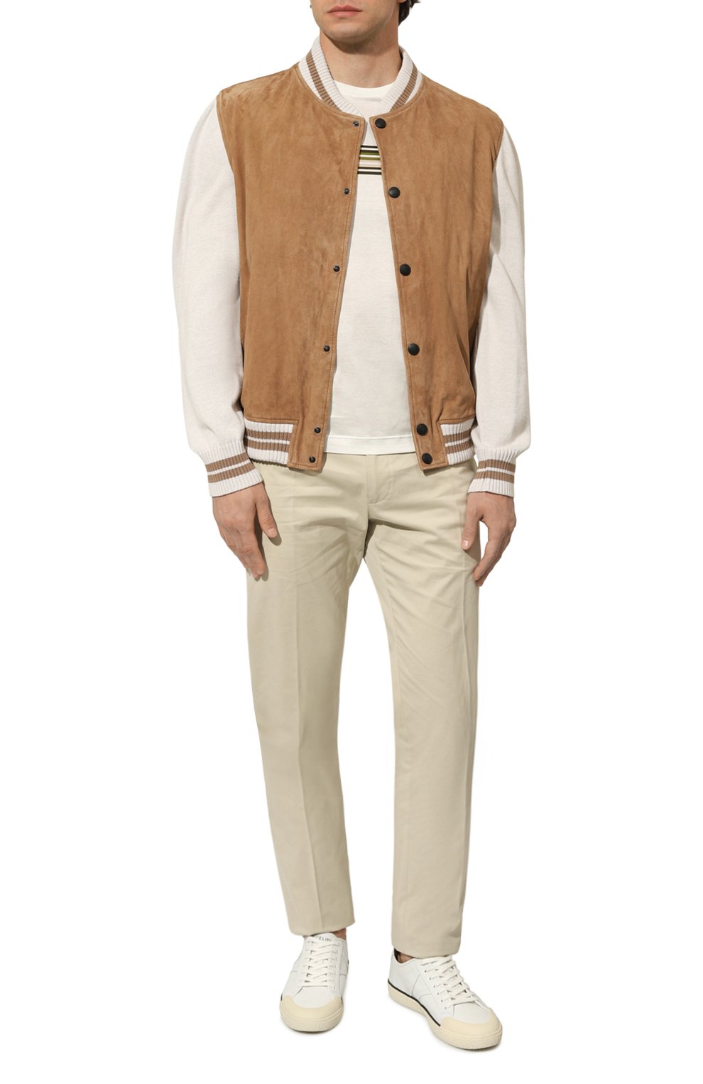 Хлопковая футболка ZILLI, арт. TSR02AM0110VZLF59, фото 2