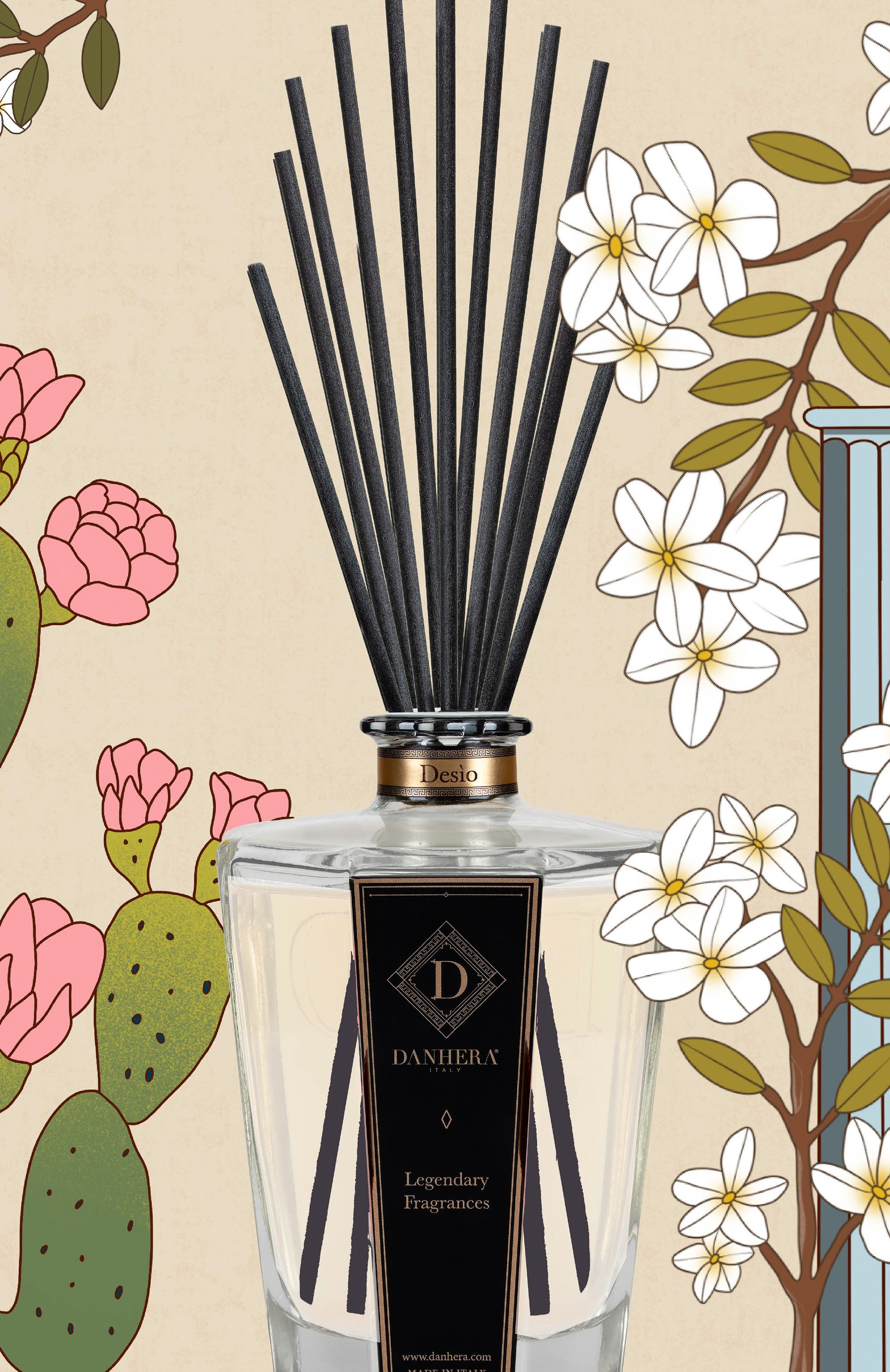 Диффузор desio (125ml) DANHERA ITALY, арт. DANHDES125DEC, фото 3