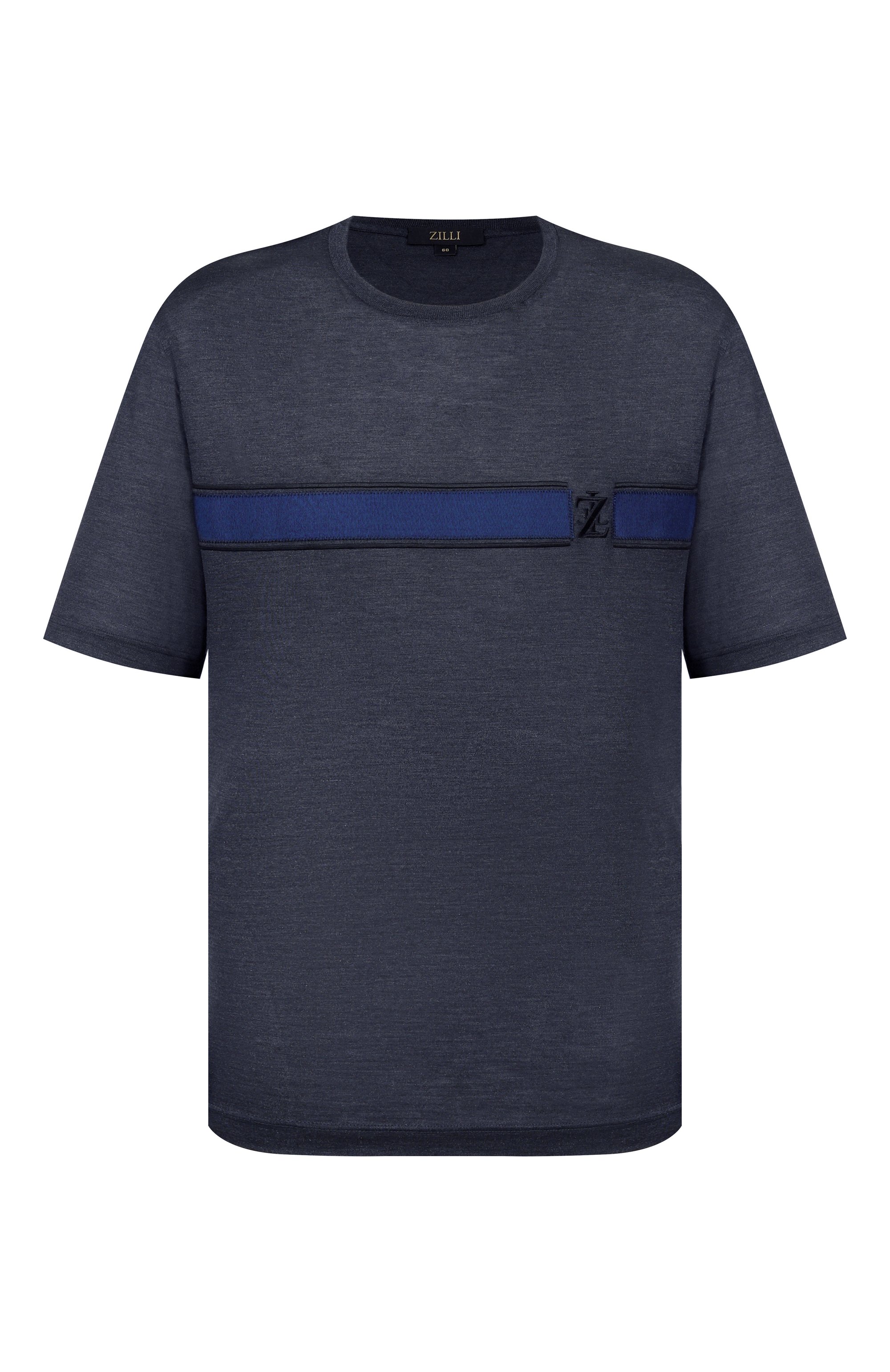 Шелковая футболка ZILLI, арт. TSR02AM0608VZLE01, фото 1