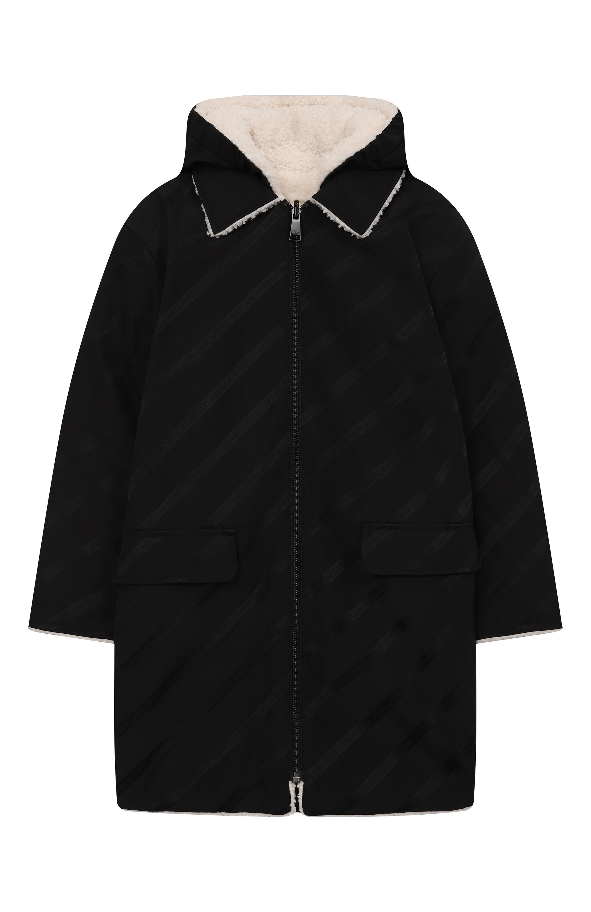Двусторонняя парка KARL LAGERFELD KIDS, арт. Z30236/6A-12A, фото 1
