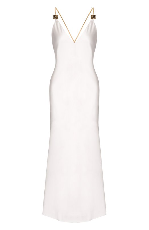 Атласное платье Daname 626SS6827W Белый 626SS6827W