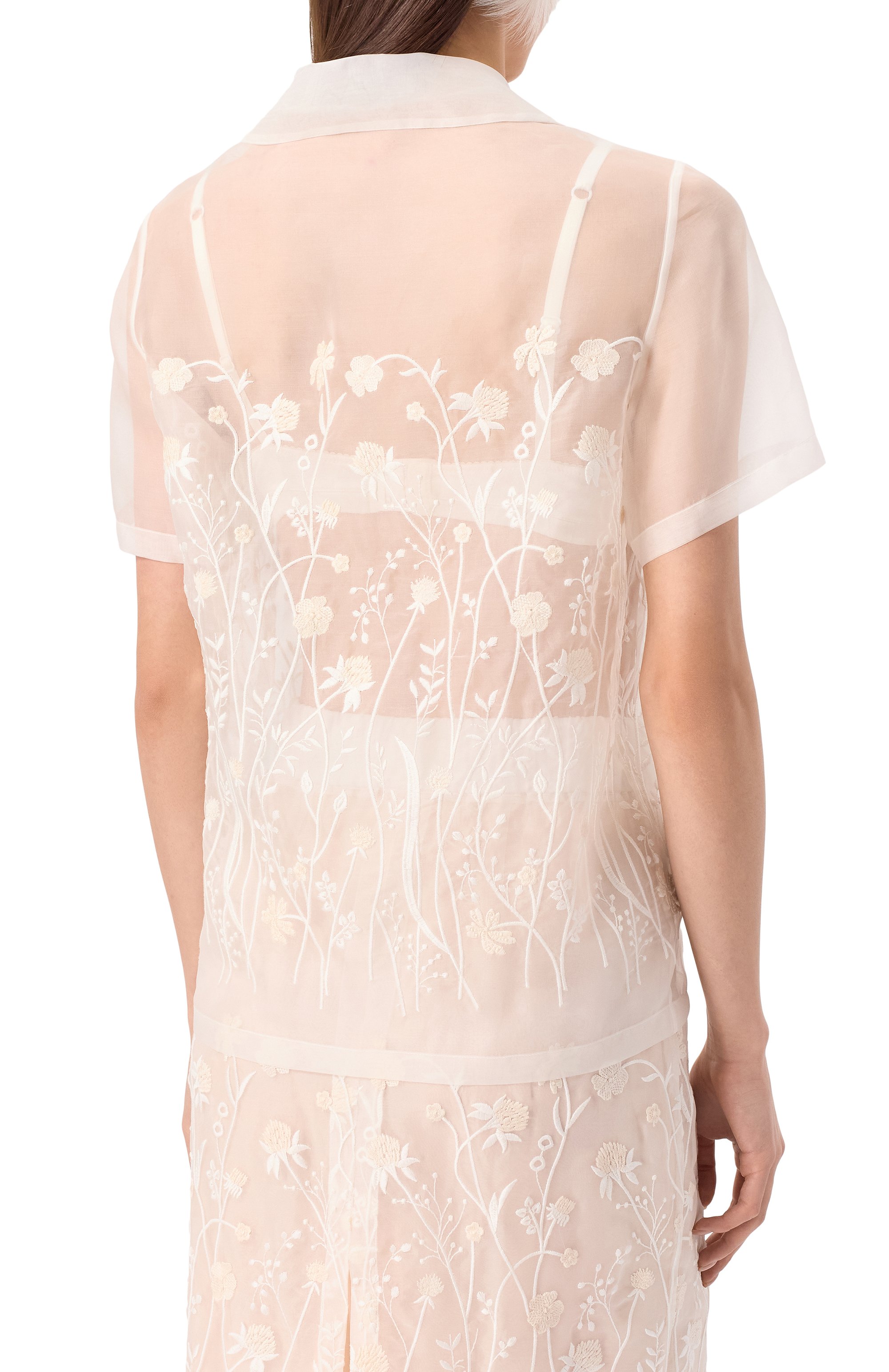 Шелковая блузка P.A.R.O.S.H., арт. D381232, фото 4