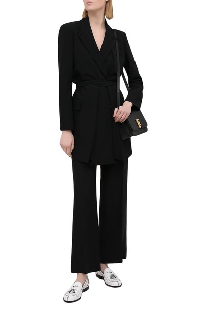 Кожаные лоферы trompinetta CHRISTIAN LOUBOUTIN, арт. 3200200/TR0MPINETTA FLAT, фото 2