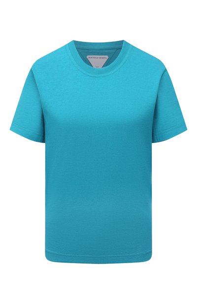 Женская хлопковая футболка BOTTEGA VENETA, арт. 649060/VF1U0