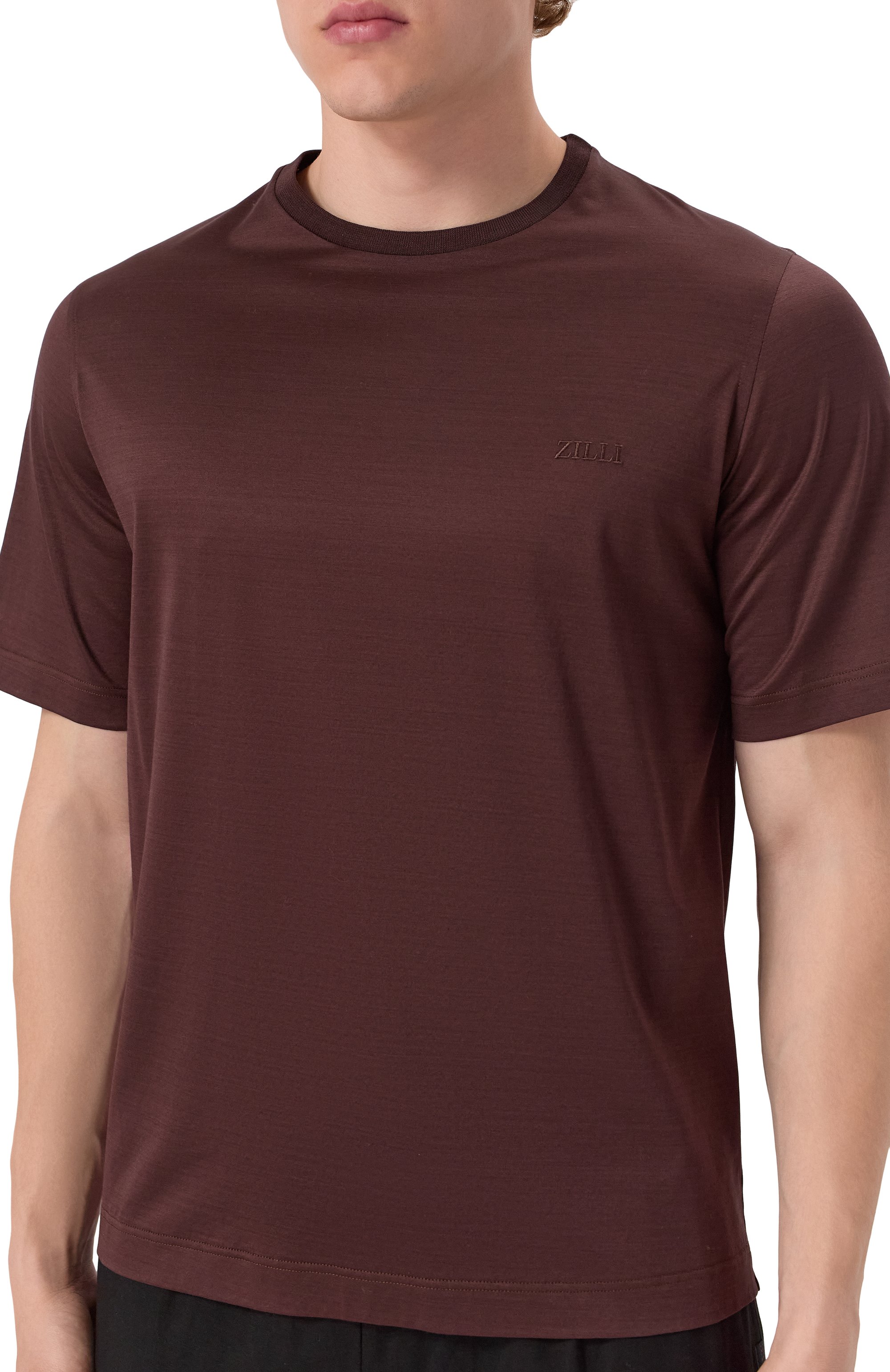 Хлопковая футболка ZILLI, арт. TSR02HM0110VZL000, фото 5