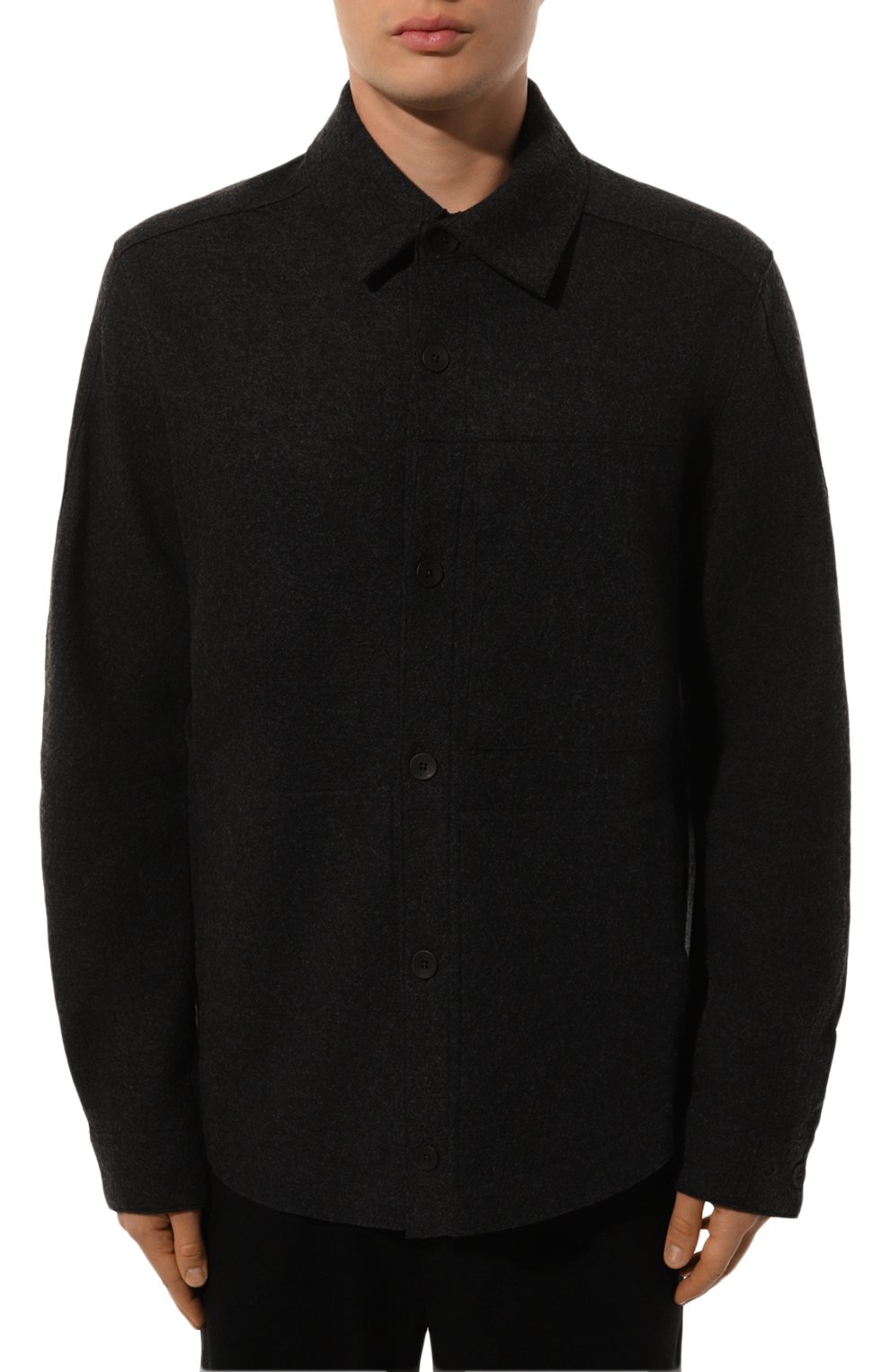 Шерстяная куртка-рубашка TRANSIT, арт. CFUTRYK203, фото 3