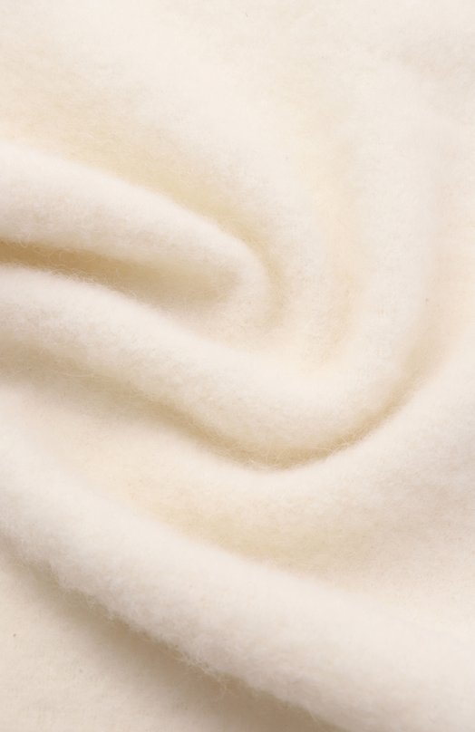 Шерстяной шарф Lanvin 710003814 Кремовый  710003814 Фото 3