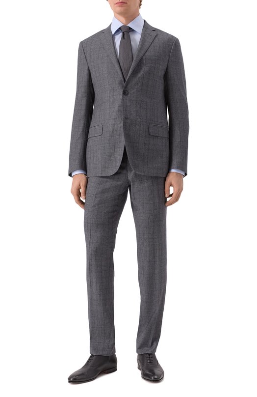 Шерстяной костюм Corneliani 946005-9417222_SET Серый  946005-9417222_SET Фото 2