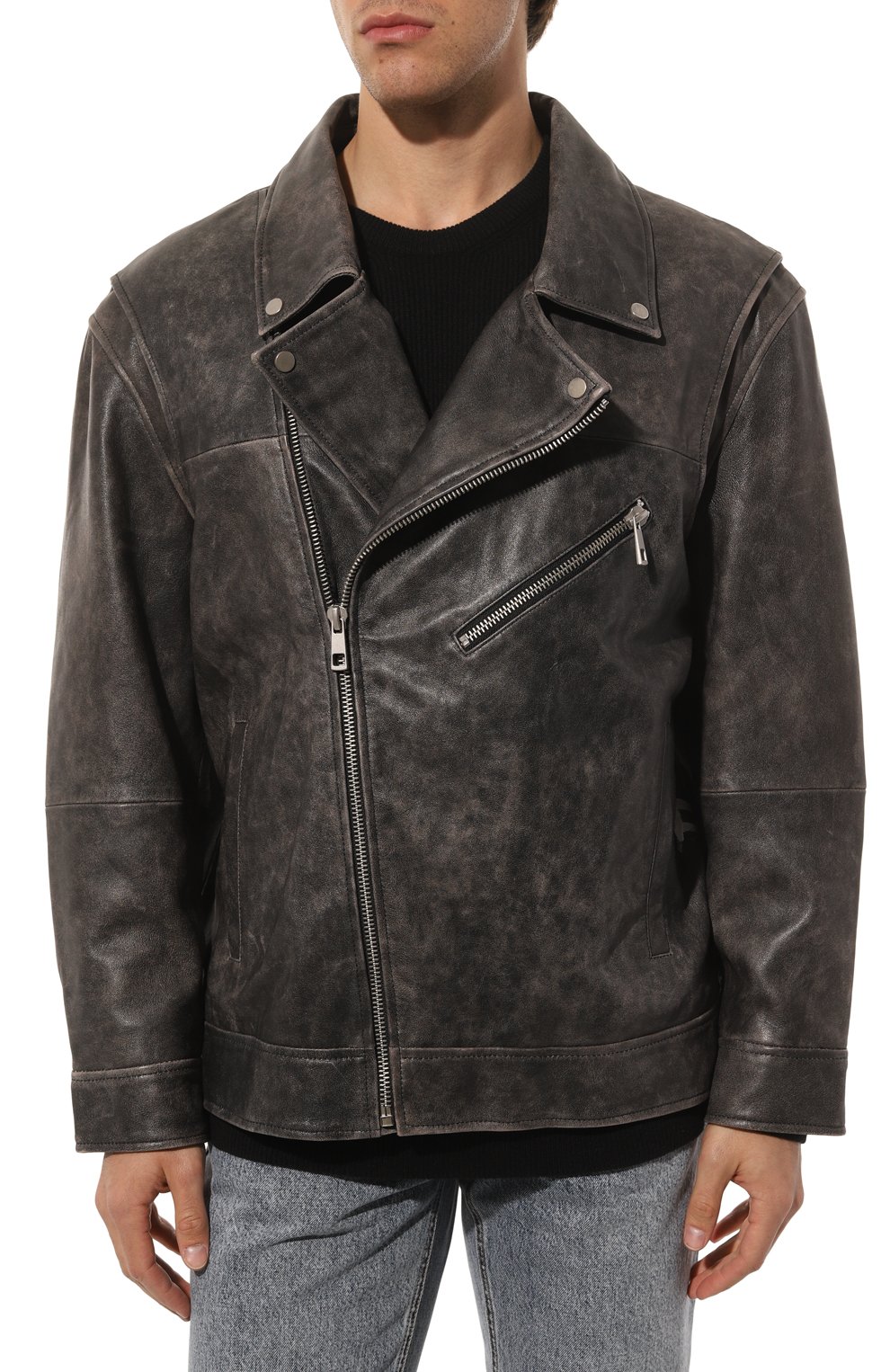 Кожаная куртка UNIQUE AS DUCK, арт. KOZC1, фото 3