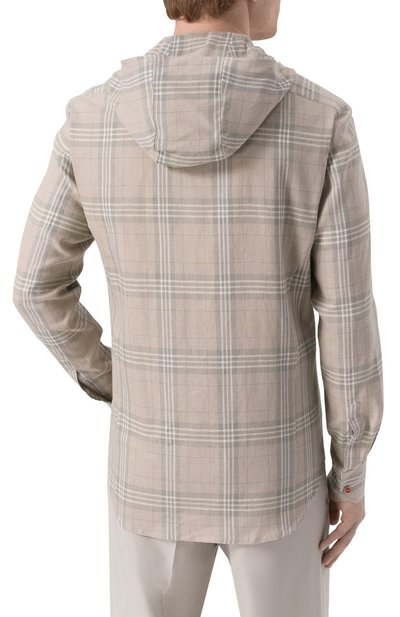 Льняная рубашка KITON, арт. UMCMARH0926705, фото 4