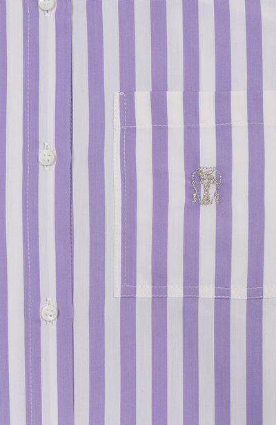 Рубашка из хлопка и шелка BRUNELLO CUCINELLI, арт. BH757C859B, фото 3