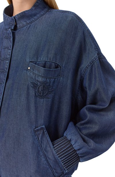 Джинсовый бомбер GIORGIO ARMANI, арт. GW000925/AF15323, фото 5