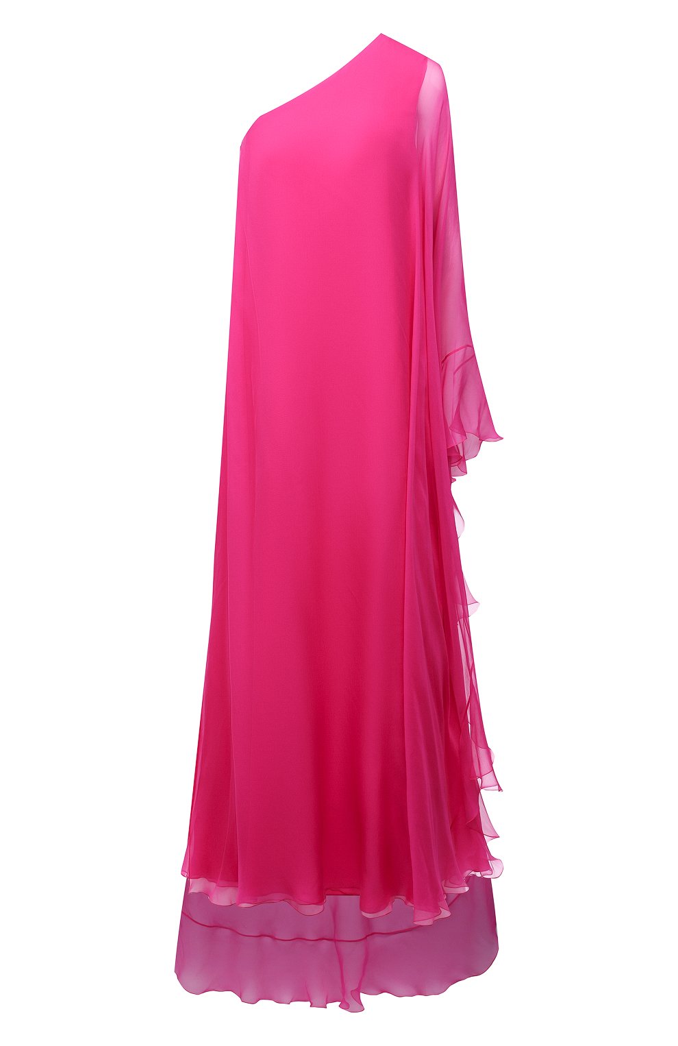 Шелковое платье VALENTINO фуксия цвета по цене 715000 руб., арт. VB0VDBY62UP, фото 1 Шелковое платье VALENTINO, арт. VB0VDBY62UP, фото 1