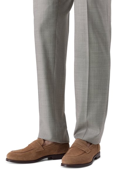 Замшевые пенни-лоферы FRANCESCHETTI бежевого цвета по цене 61700 руб., арт. 2366004/CAM0SCI0, фото 3 Замшевые пенни-лоферы FRANCESCHETTI, арт. 2366004/CAM0SCI0, фото 3