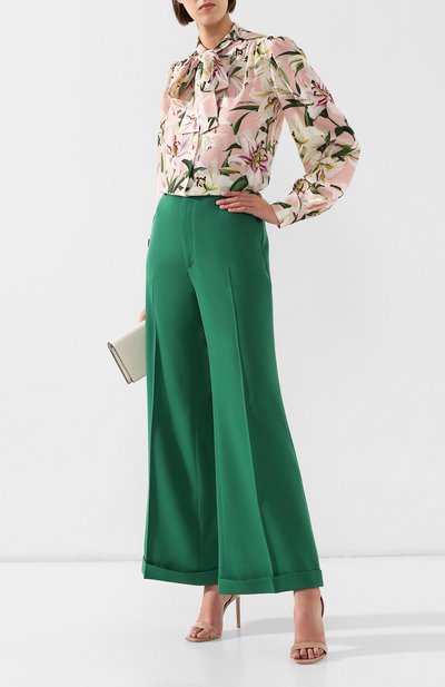 Шерстяные брюки GUCCI, арт. 570604/ZAA7N, фото 2