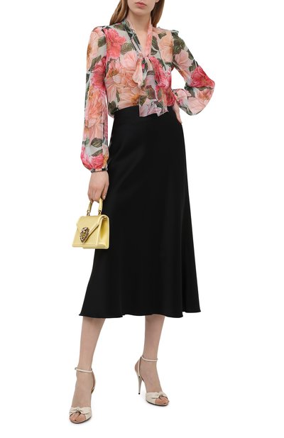 Шелковая блузка DOLCE & GABBANA, арт. F5N70T/IS1E4, фото 2