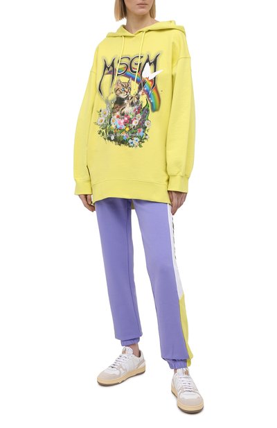 Хлопковое худи MSGM, арт. 3041MDM166 217299, фото 2
