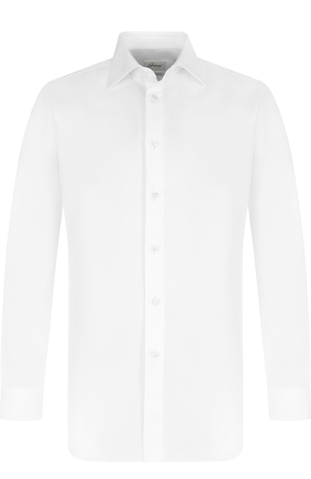 Хлопковая сорочка с воротником кент BRIONI, арт. RCLU1Z/PZ063, фото 1