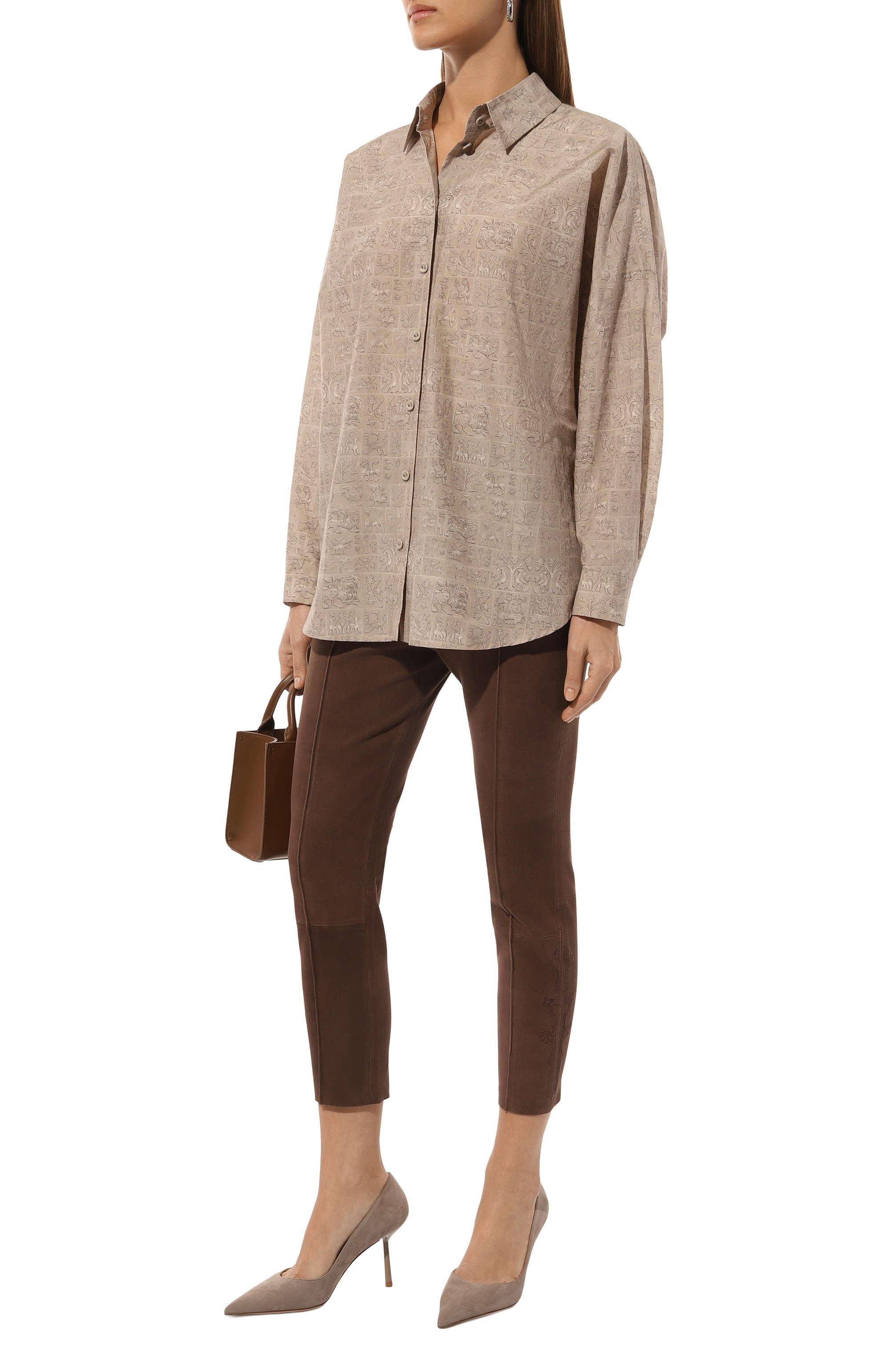 Замшевые брюки AKHMADULLINA, арт. 1225.3B934/LE601, фото 2