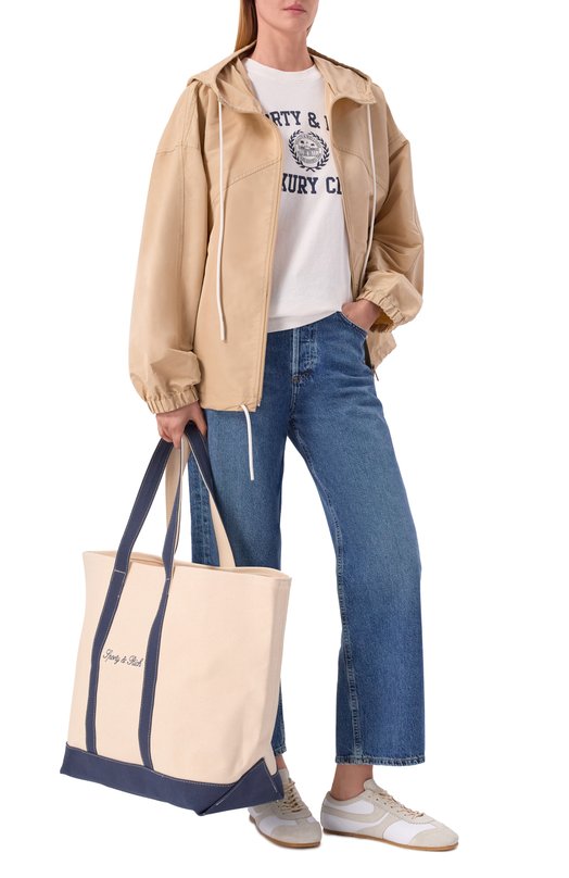 Сумка-тоут Sporty and Rich BA01277300BE231 Бежевый  BA01277300BE231 Фото 3