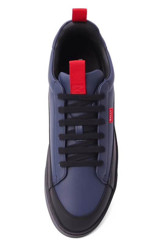 Кожаные кеды Bally MSK0E7/VT992 Синий  MSK0E7/VT992 Фото 6