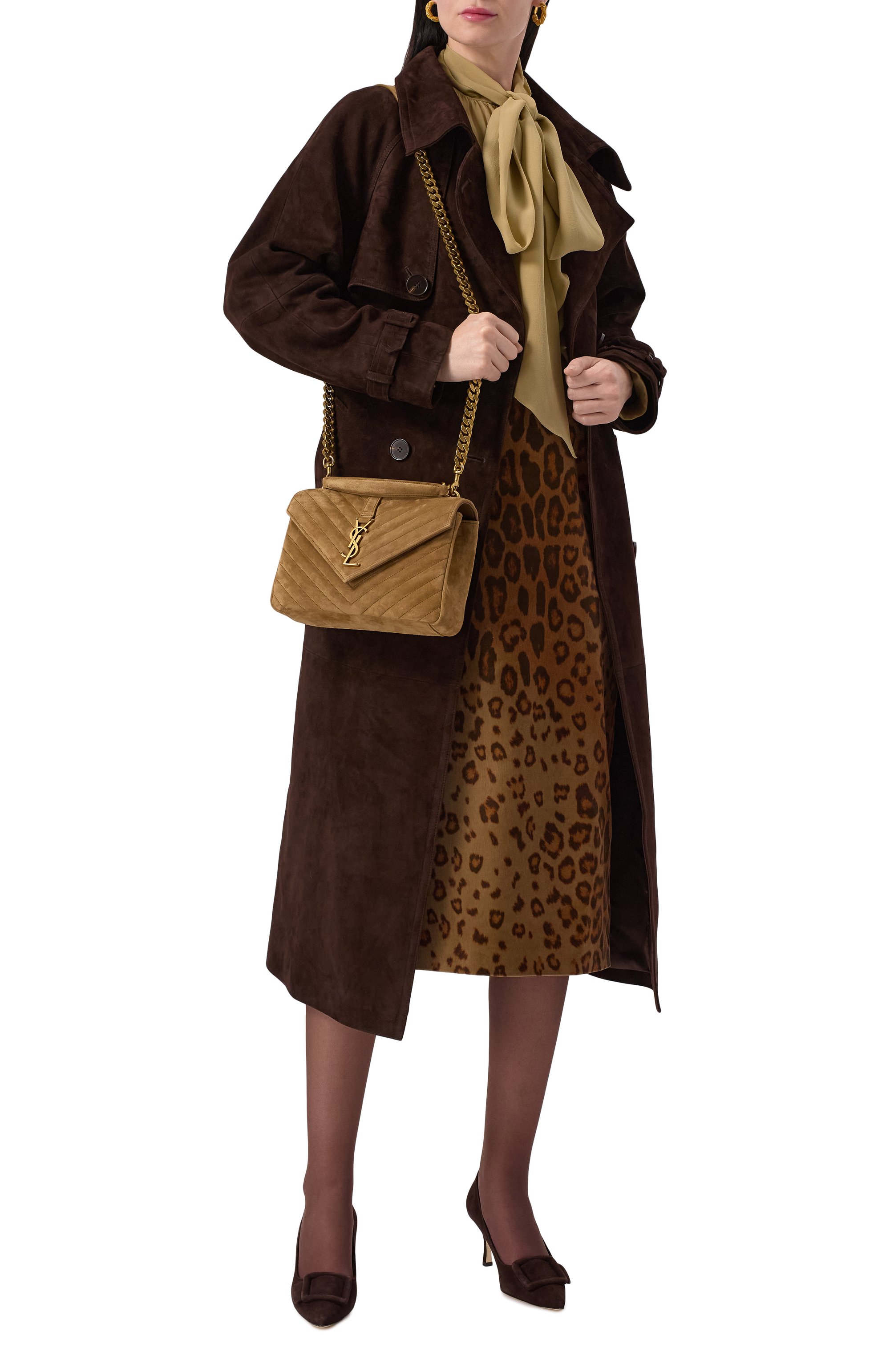 Сумка college medium SAINT LAURENT, арт. 600279/1U807, фото 7