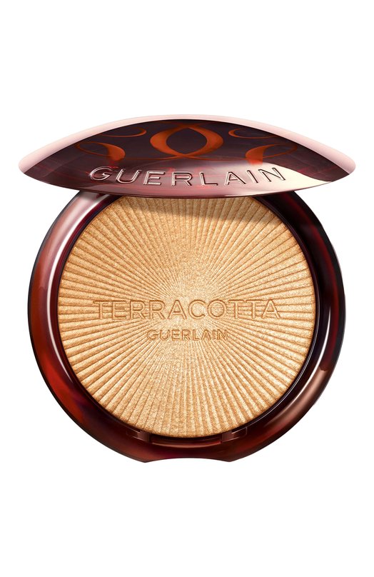 фото Сияющая пудра для лица terracotta luminizer, 01 gold тёплый (7g) guerlain