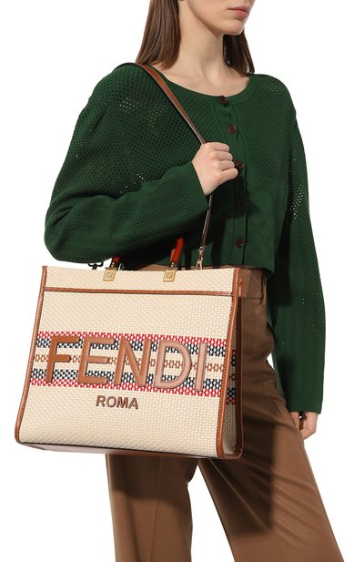 Сумка-тоут sunshine medium FENDI, арт. 8BH386 ANWD, фото 2