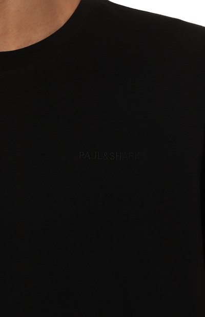 Хлопковая фу тболка PAUL&SHARK, арт. 14311616/011, фото 5