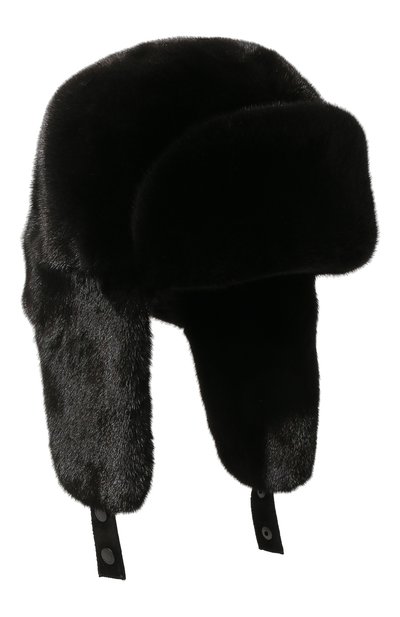 Мужская меховая шапка-ушанка из норки VICTORIA KUSENKOVA, арт. 322870002227