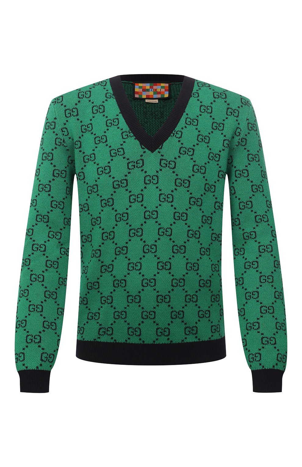 Свитер из шерсти и хлопка GUCCI, арт. 661155/XKBXI, фото 1