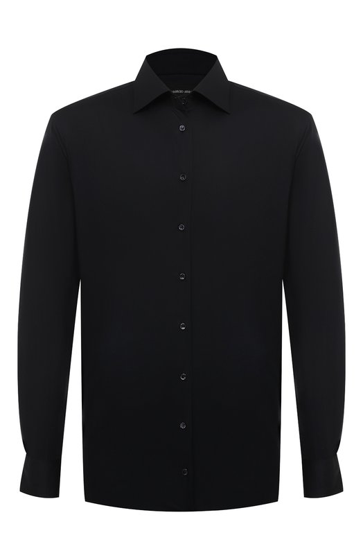 Хлопковая рубашка Giorgio Armani GM000469/TE11189 Синий GM000469/TE11189