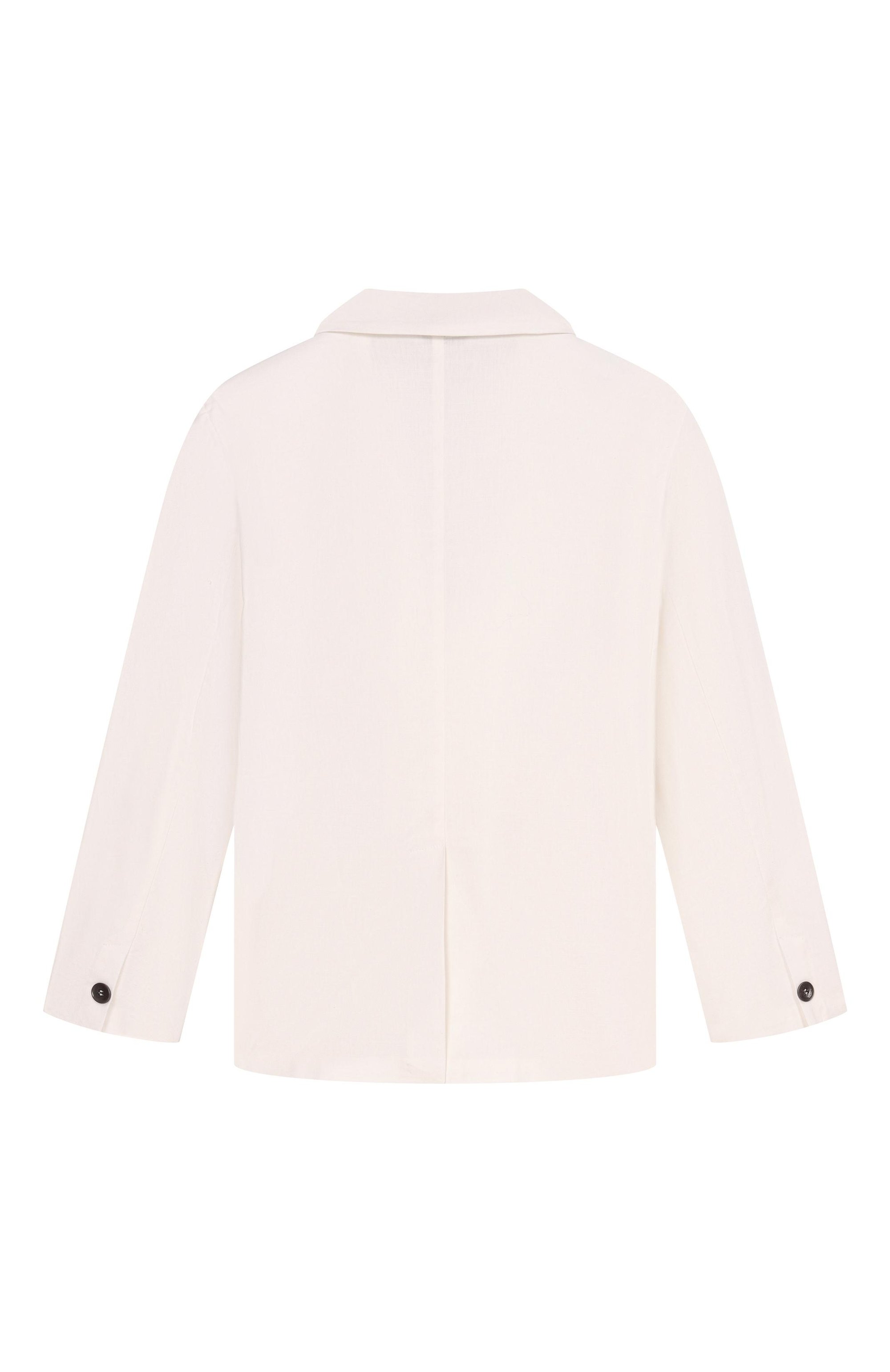 Пиджак из вискозы и льна PAOLO PECORA MILANO, арт. PP4211, фото 2