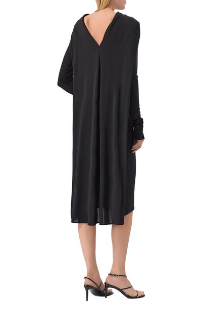 Платье из вискозы TOTEME, арт. 254-WRD0268-FB0497, фото 4