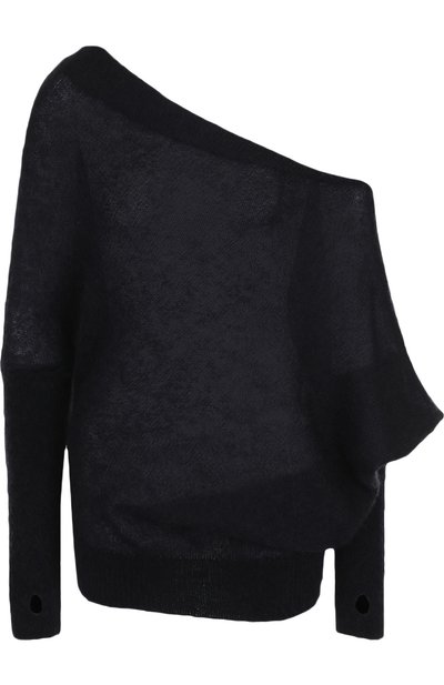 Женский однотонный пуловер с открытым плечом TOM FORD, арт. MAK822-YAX172