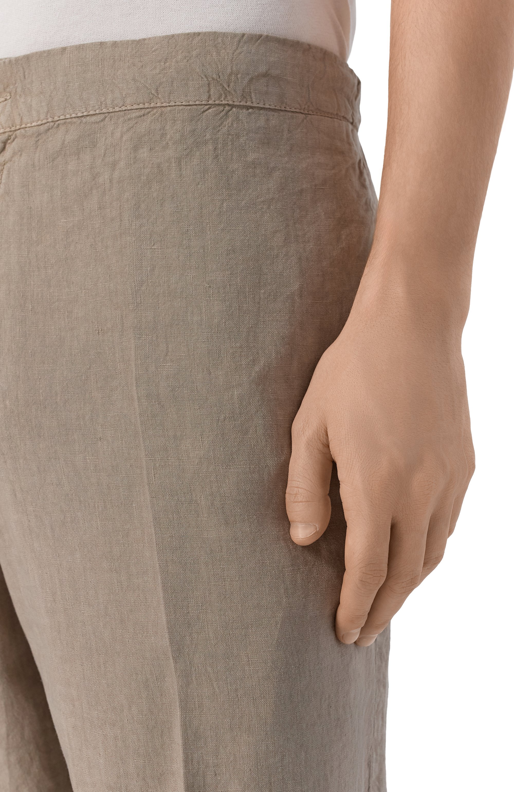 Льняные брюки INLINUM, арт. JEAN 19/TR0PEA, фото 5