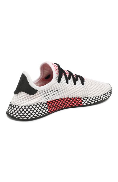 Текстильные кроссовки deerupt runner ADIDAS ORIGINALS белого цвета по цене 6350 руб., арт. DB2686, фото 4 Текстильные кроссовки deerupt runner ADIDAS ORIGINALS, арт. DB2686, фото 4