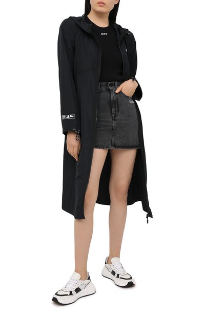 Джинсовая юбка OFF-WHITE, арт. 0WYF005R21DEN002, фото 2