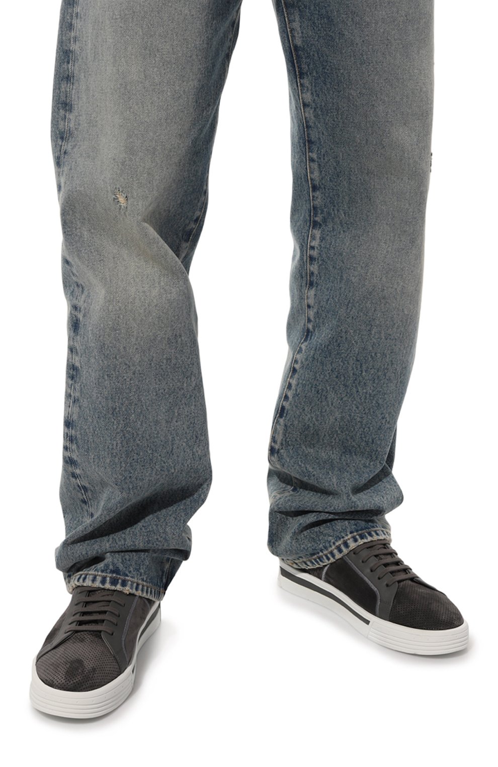 Замшевые кеды STEFANO RICCI, арт. UE23_G5168/SDPWY, фото 3