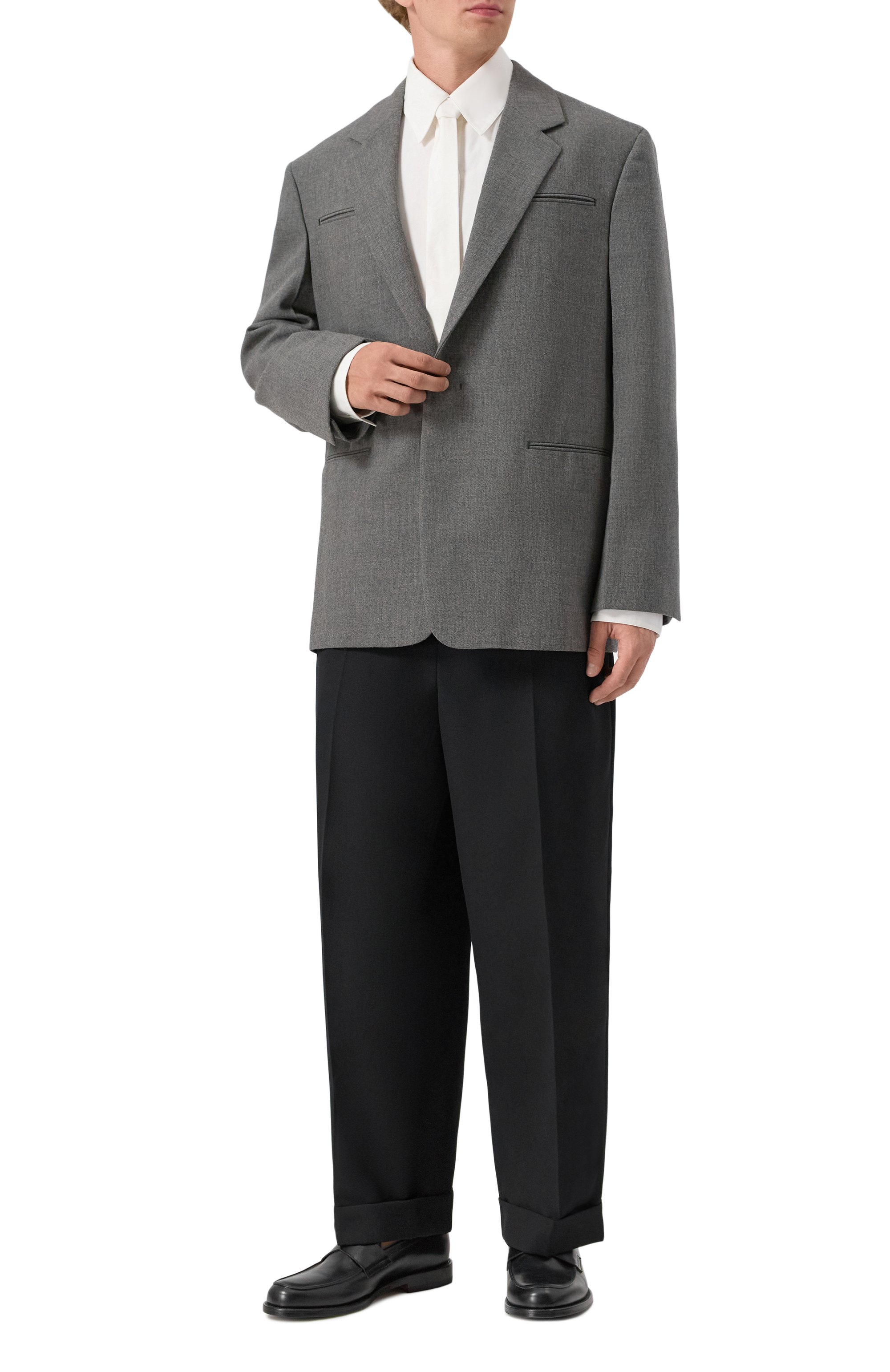 Шерстяной пиджак JIL SANDER, арт. J22BN0264-J41558, фото 2