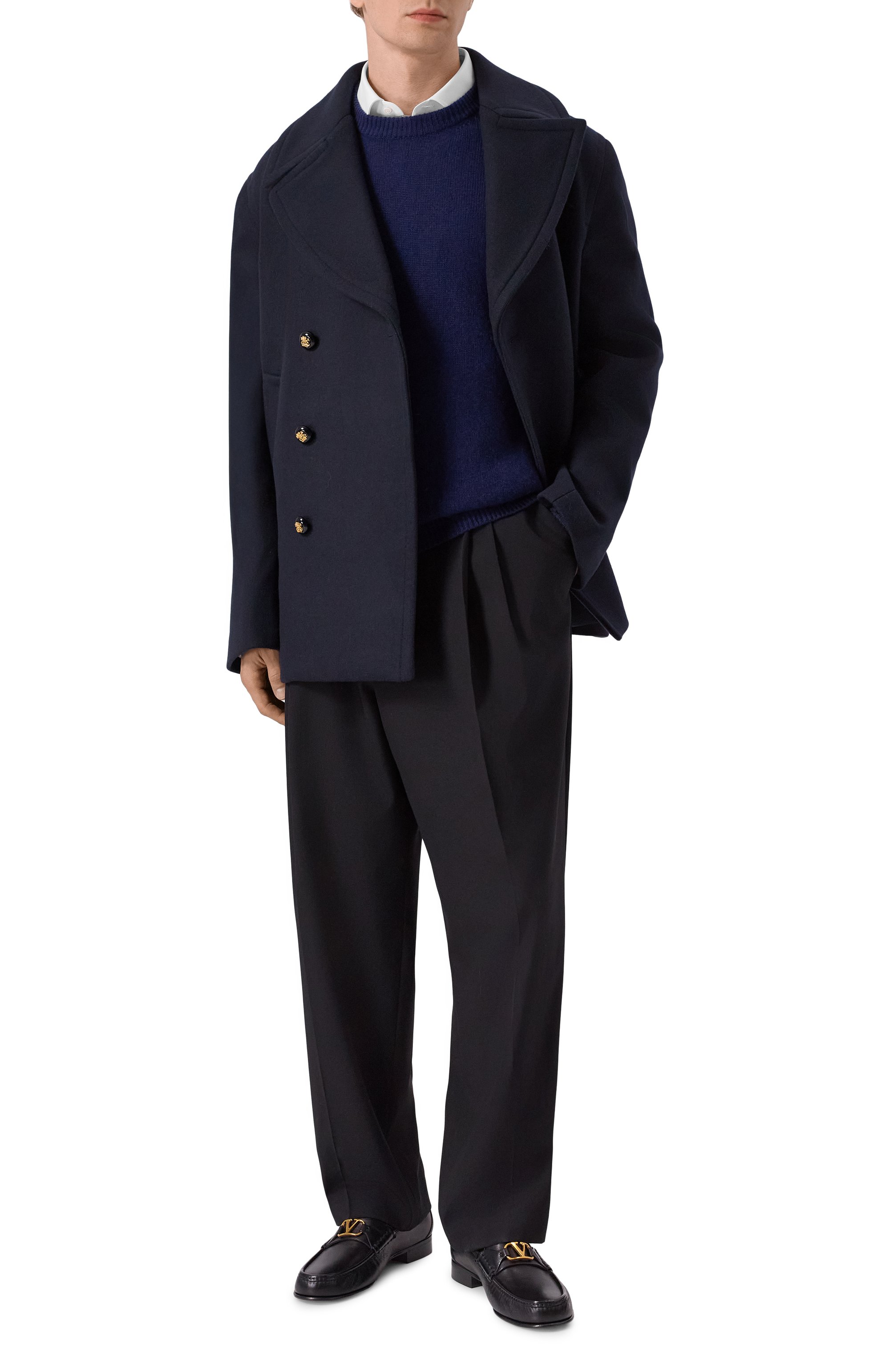 Шерстяное пальто VALENTINO, арт. 7V3CJ047/AW8, фото 2