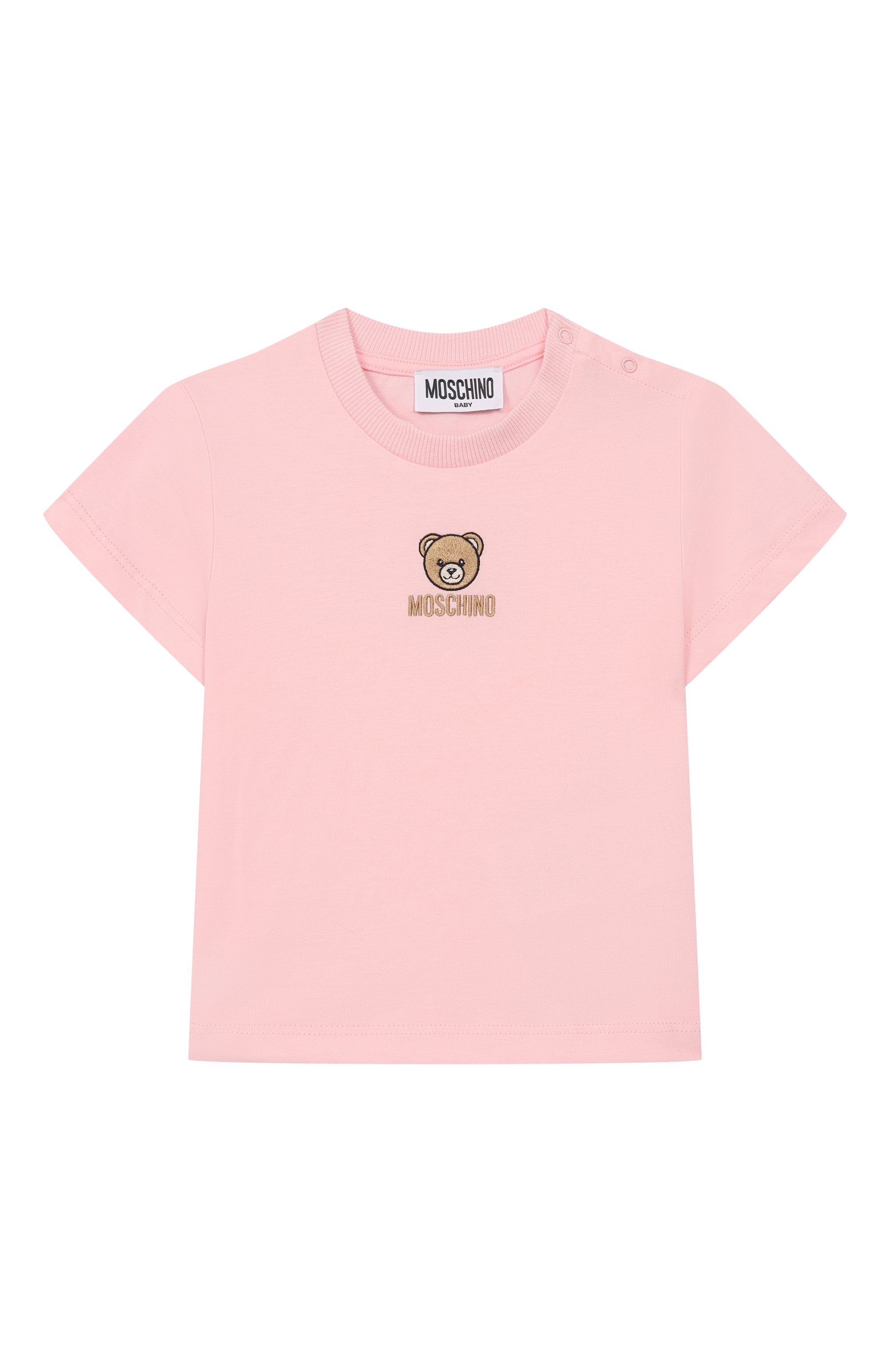 Хлопковая футболка MOSCHINO, арт. MYM047/LAA23, фото 1