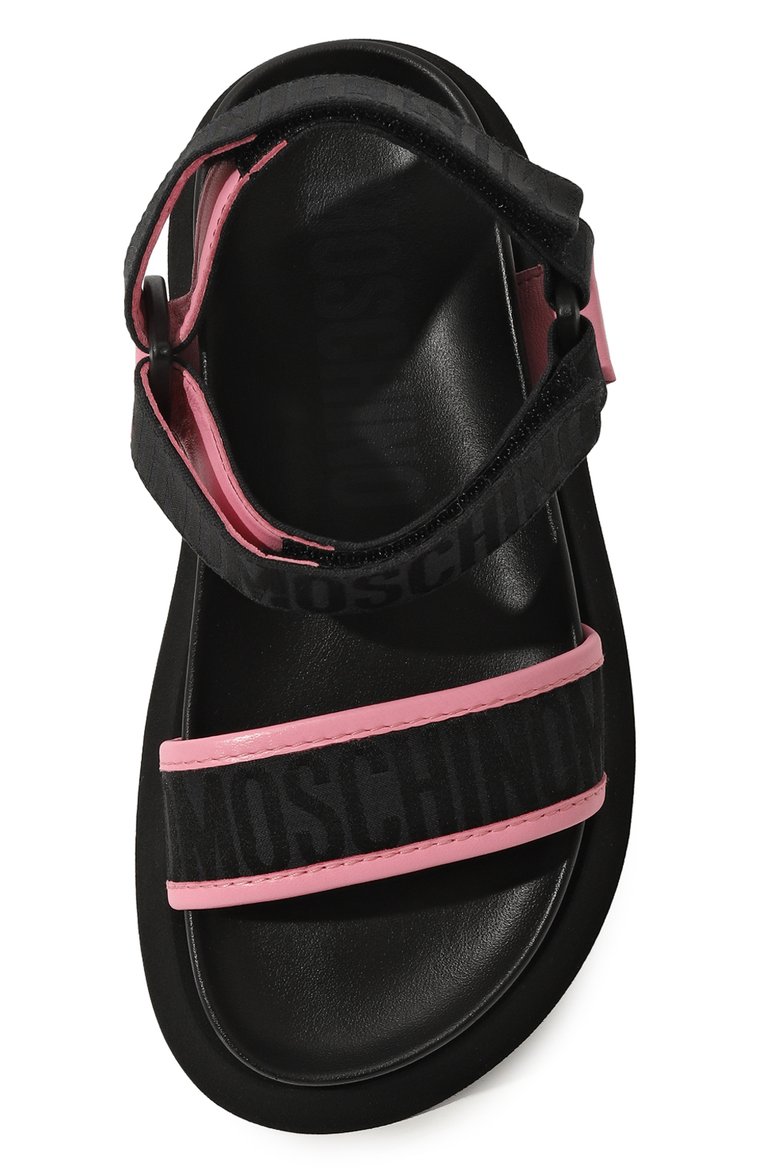 Текстильные сандалии MOSCHINO, арт. MN16014G1I/101/35, фото 1